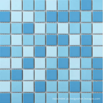 Mosaico Polido de Porcelana para Piscina